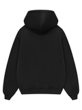 Onyx Boxy Fit Hoodie Black