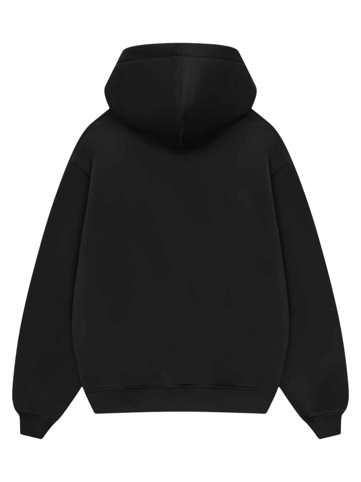 Onyx Boxy Fit Hoodie Black