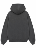 Onyx Boxy Fit Hoodie Charcoal Gray